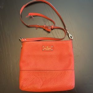 Pink Kate Spade crossbody purse